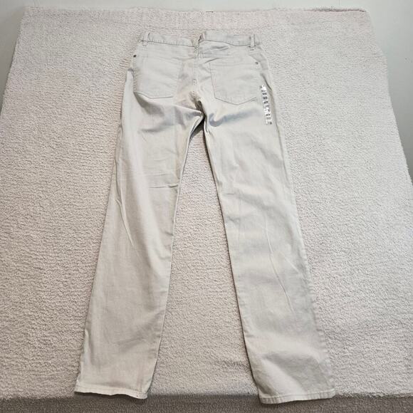 NEW H & M Men's Beige Button-fly Jeans Size 33x32 Streetwear - Picture 6 of 11